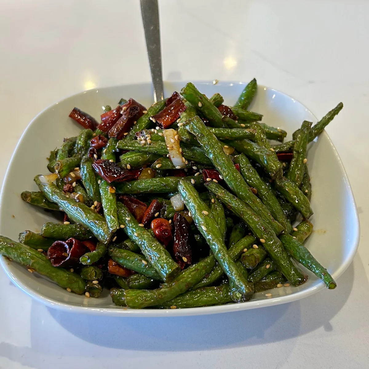 dryfried green beans 干煸四季豆